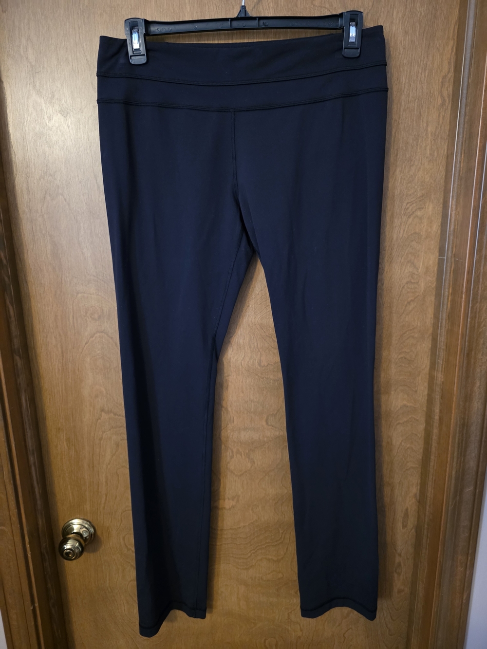 lululemon athletica Black Straight-Leg Leggings